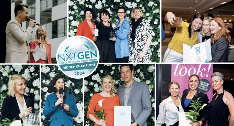 Verleihung der Next Generation Business Trophy 2024