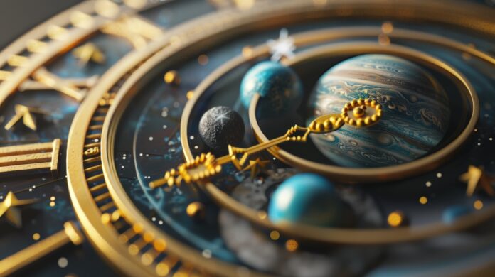 3drendered-clock-with-cosmic-theme-featuring-planets-stars-as-part-time-display-perfect-astronomy-enthusiasts